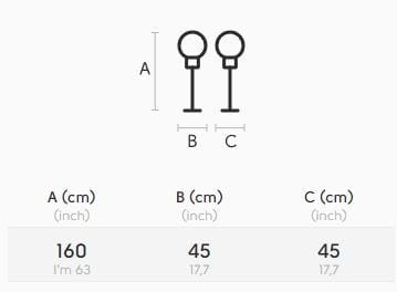 Напольная лампа из окрашенного металла Midj пузыри ARCH-00011286 - Вид №1