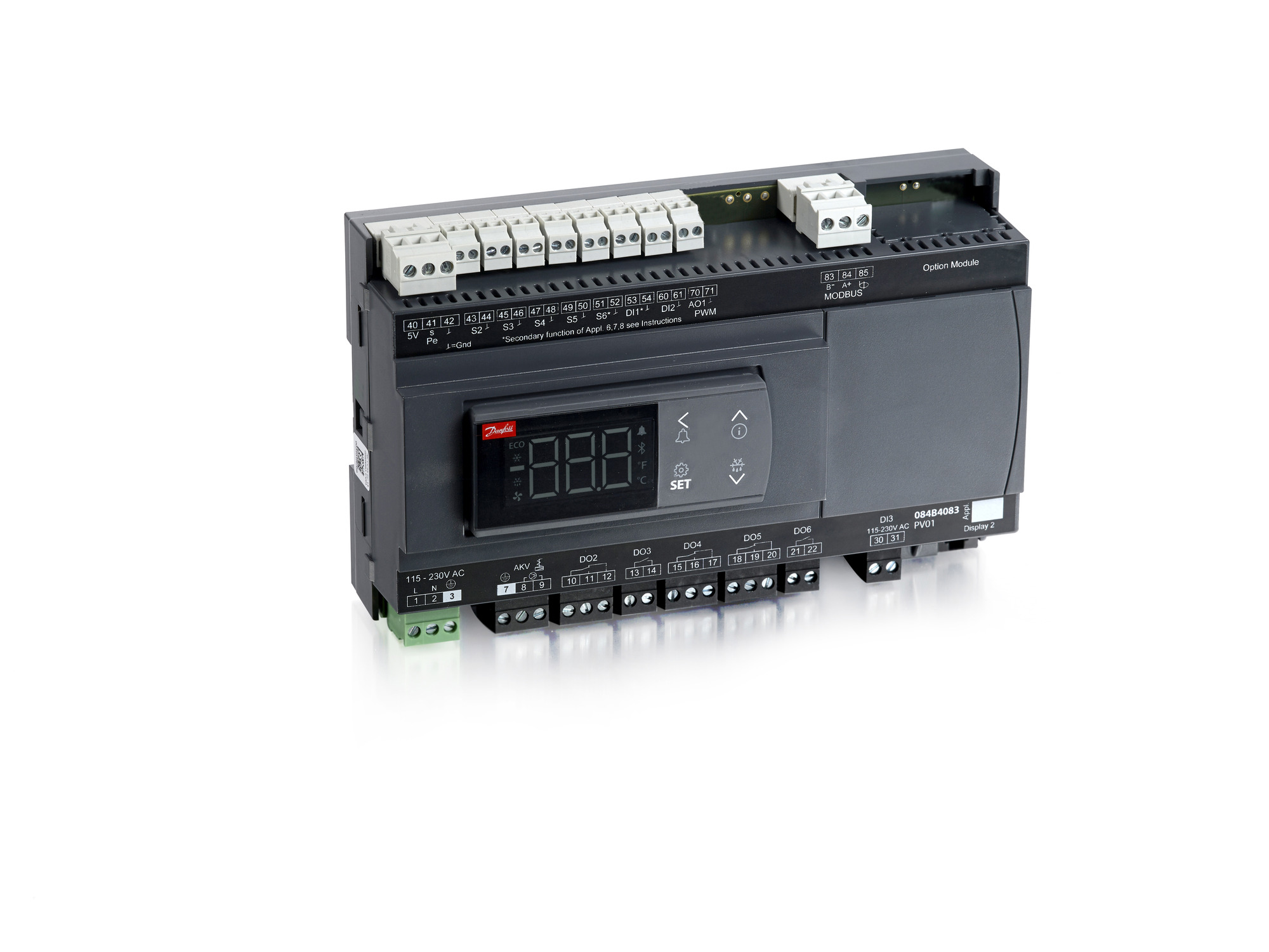 Danfoss AK-CC55 AK-CC55 контроллер испарителя. 1 кл/Д/П 084B4183  - Вид №14
