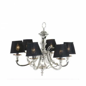 Люстра Grenelle от Eichholtz 6 плафонов хром 104361 EICHHOLTZ ДИЗАЙНЕРСКИЕ, EICHHOLTZ 061522 Хром