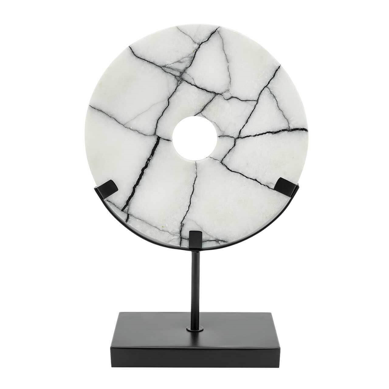 600975-BW ABHIKA ДИСК MADISON + СТЕНД H31 20X10 BLACK/WHITE 