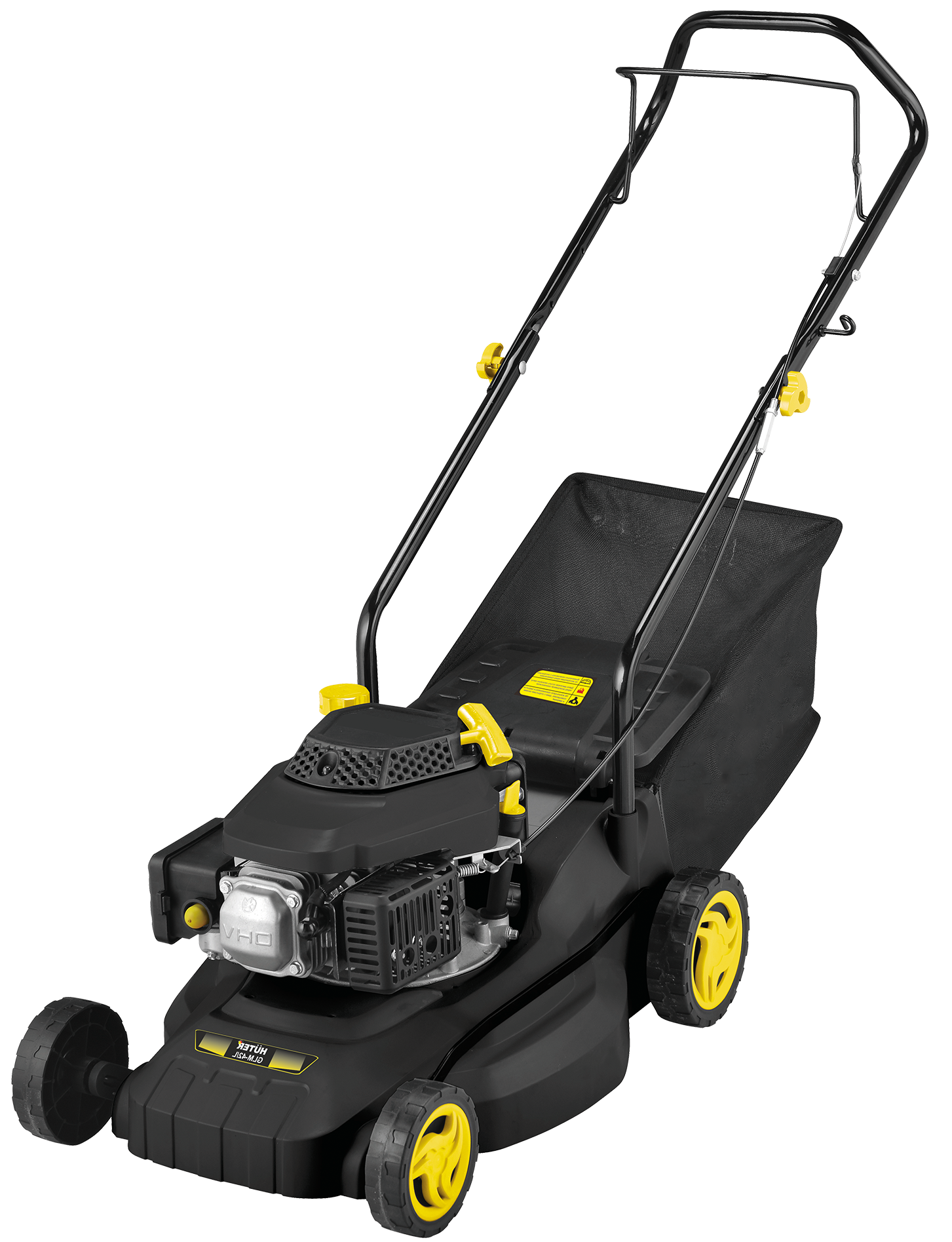 Бензиновая газонокосилка HUTER GLM-42/L для идеального газона 84410301 STLM-0049626