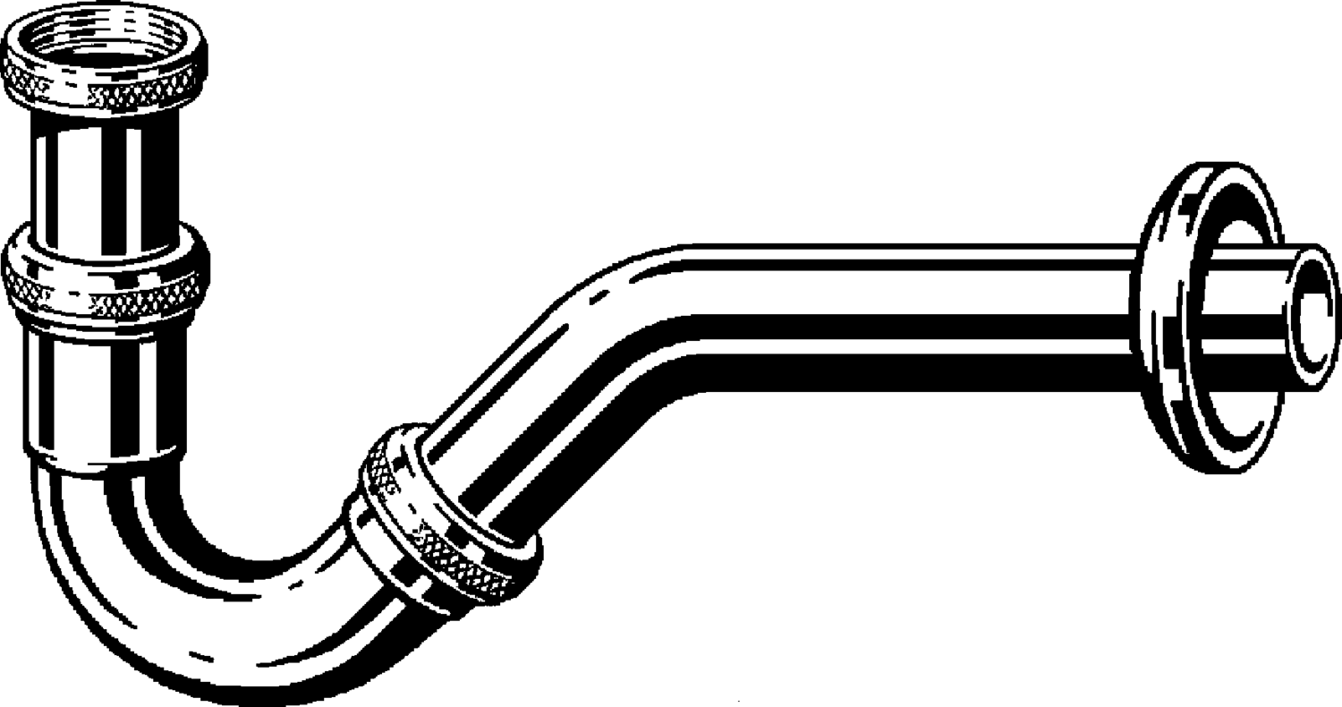 Канализационная арматура  Сифоны для умывальников и биде  Трапы для биде VIEGA 103 781 Модель 5535 Santreyd  - Вид №1