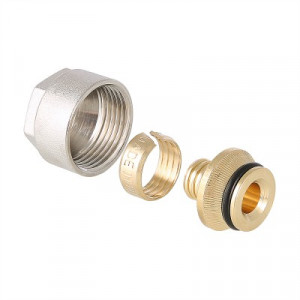 VT.4410.NE.16 Фитинг коллекторный для пластиковой трубы Valtec 16 (2,0) мм х 3/4"