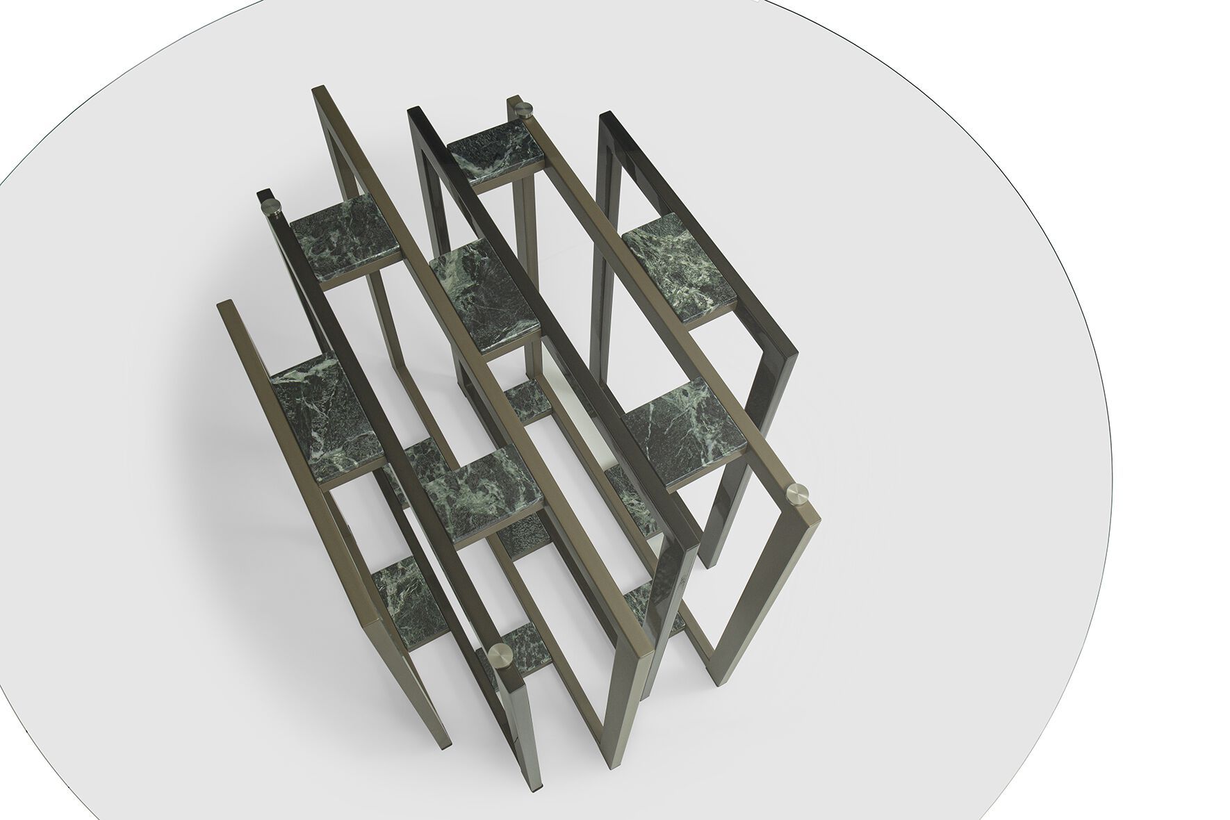 Круглый стеклянный стол Borzalino DORIAN ARCH-00081344 - Вид №5