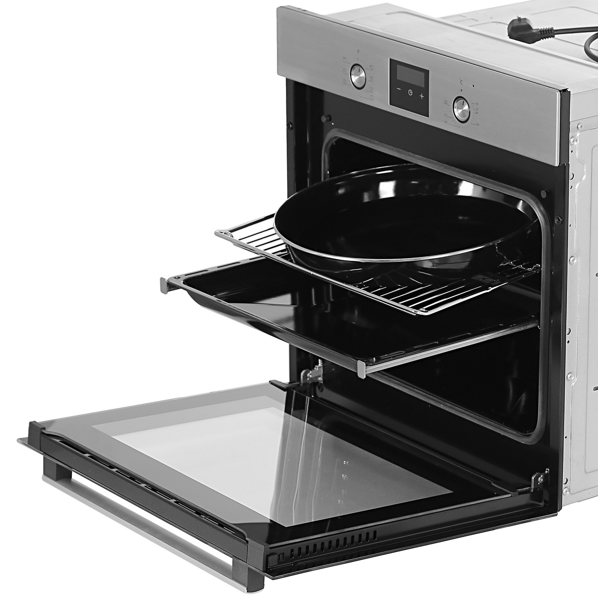 8186948 Электрический духовой шкаф Simfer B6EM58016 серебристый STDN-0012332 - Вид №5