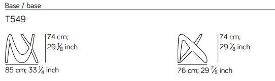 AMURA Овальный стол из дерева и стекла Nx sun-id-1481140 - Вид №8
