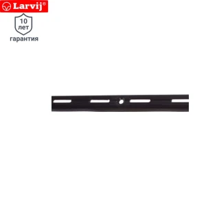 Направляющая однорядная Larvij 100 см 55 кг/20 см цвет чёрный 10294655 STLM-2043521