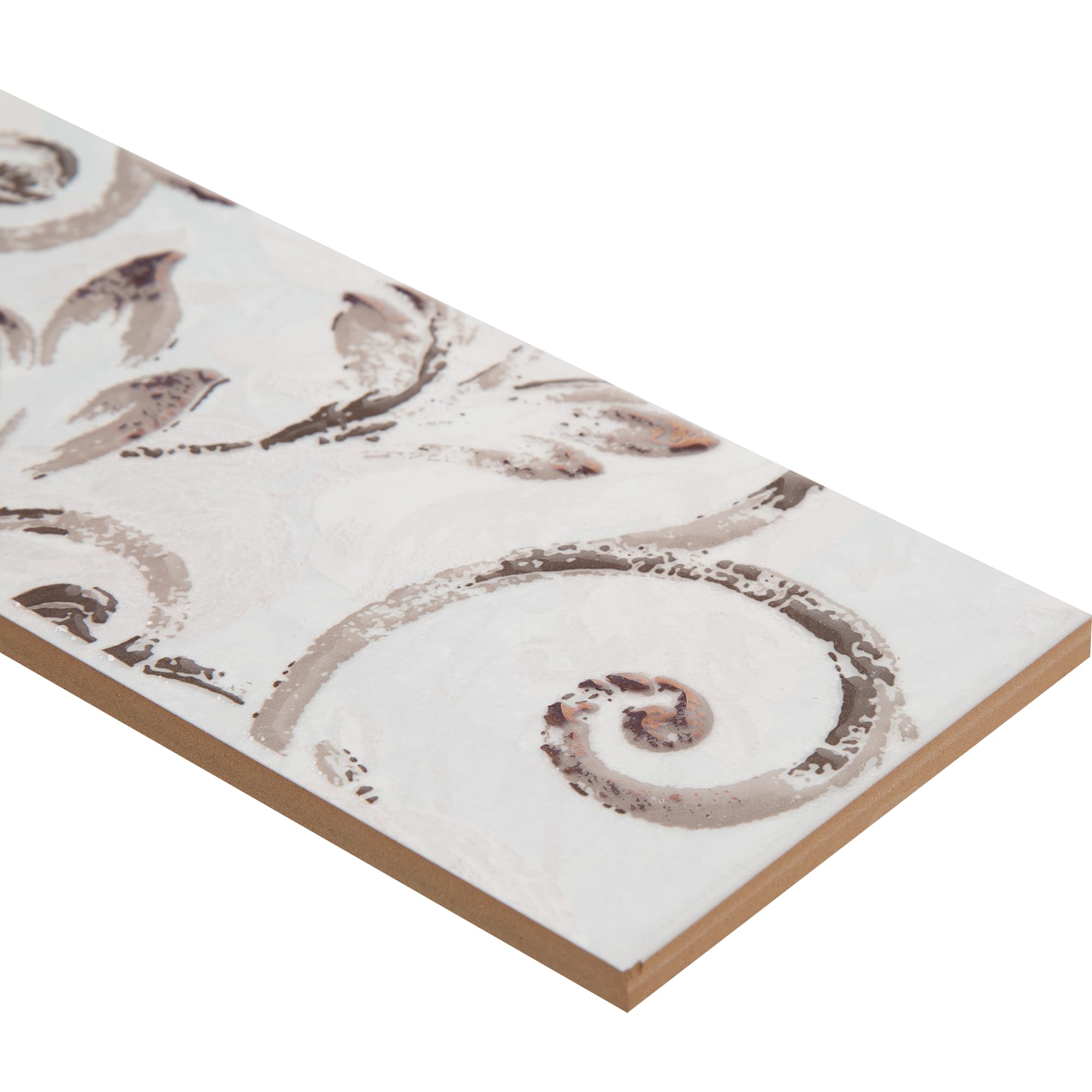 17085477 Бордюр «» 40х8.4 см цвет белый Флориан Santreyd  - Вид №1