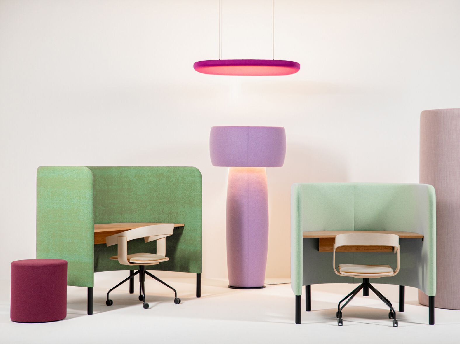 Ткань акустическая напольная лампа BuzziSpace BuzziShroom ARCH-00057965 - Вид №2