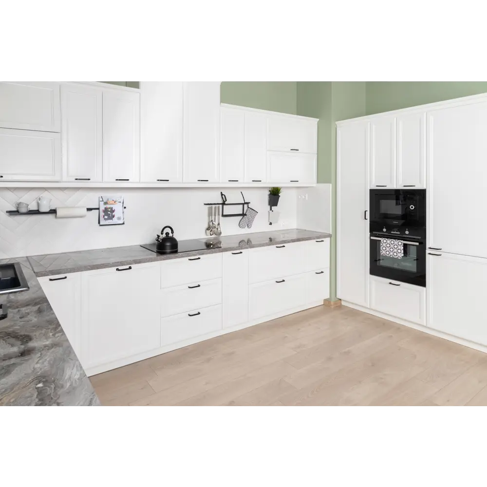 Фасад для кухонного шкафа Реш 29.7x76.5 см Delinia ID МДФ цвет белый STLM-2183434 - Вид №6