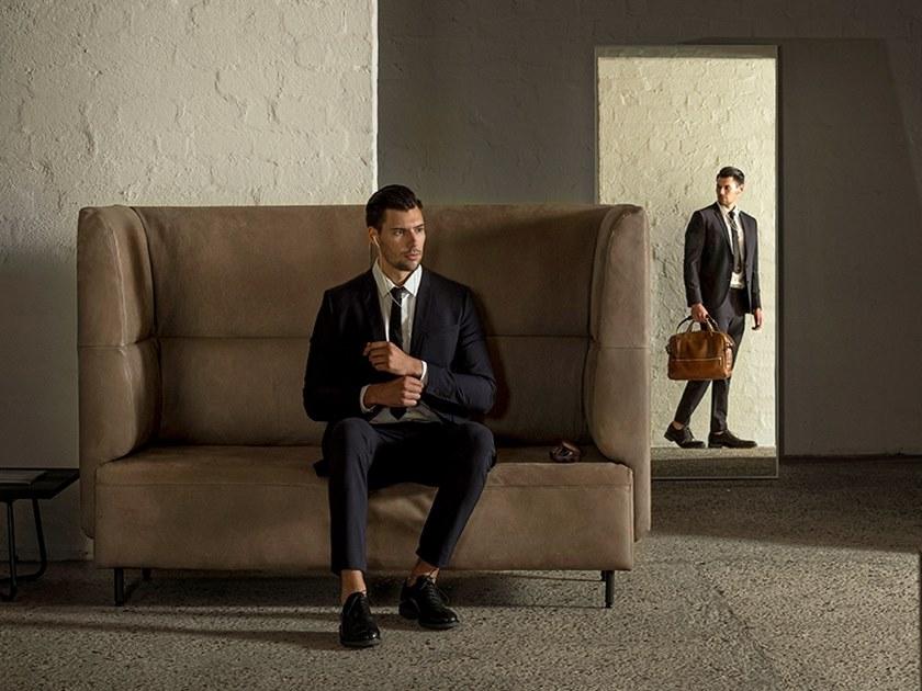 Jess Кожаный диван с высокой спинкой Tray sun-id-1398023 - Вид №2