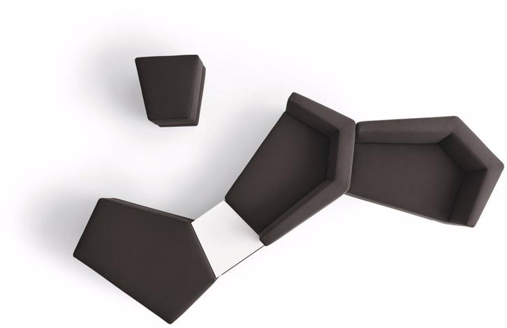 COR Секционный модульный диван из ткани Scope sun-id-1425272 - Вид №3