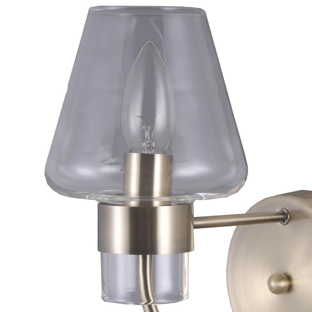 Бра настенное бронзовое Seven Fires "Астор" 33070.02.05.01 SEVEN FIRES АСТОР 00-3930211 Бронза - Вид №1