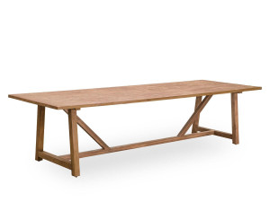 Прямоугольный стол из тикового дерева