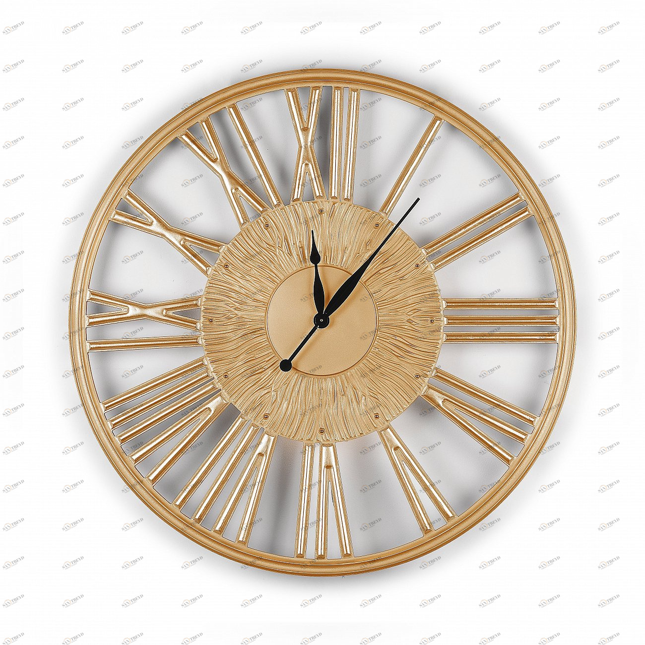 Часы настенные круглые золото Graceful IN SHAPE CRACEFUL 00-3860064 Золото 