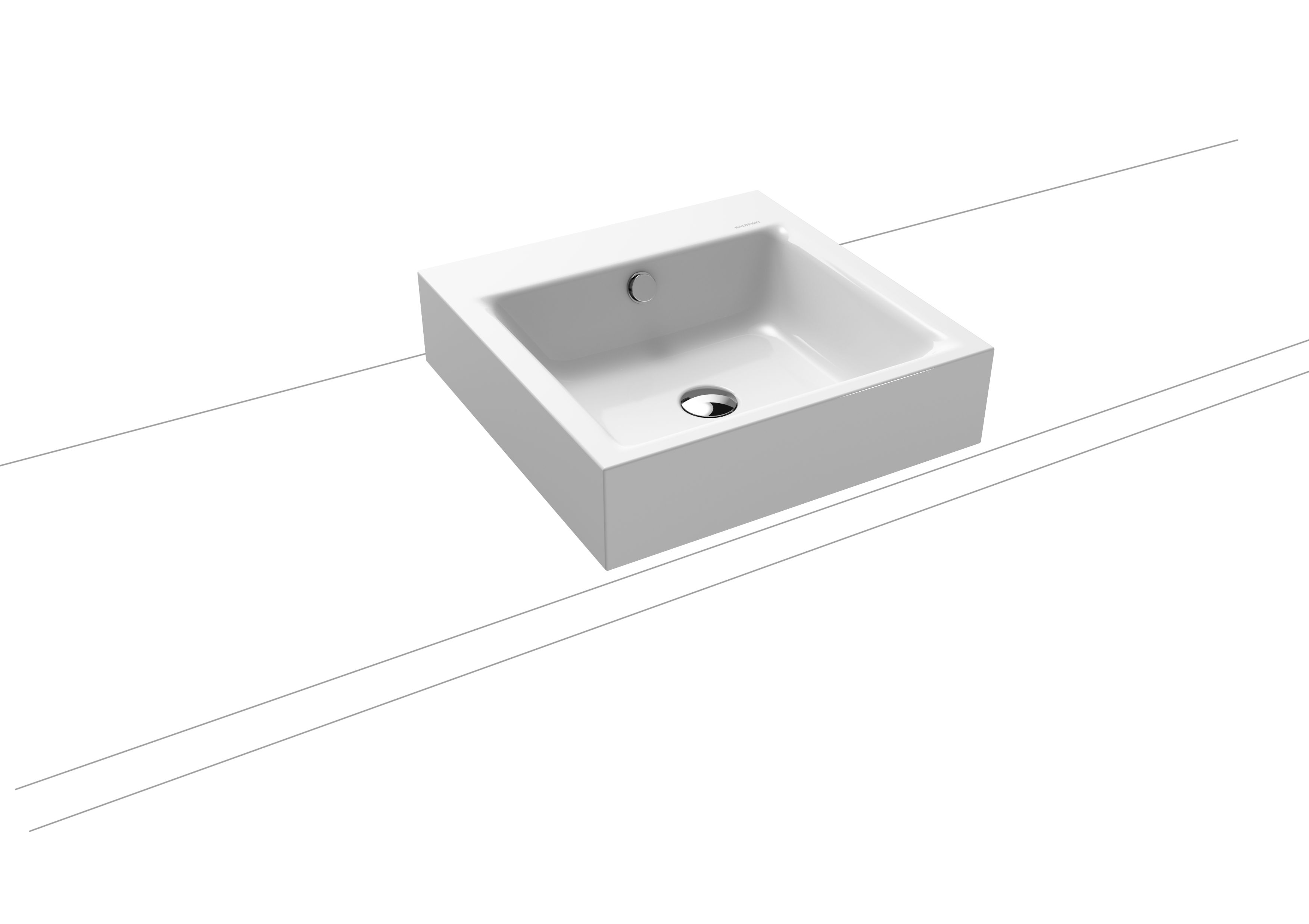 Умывальник KALDEWEI Сталь эмалированная 3157 294 черный матовый 100 31573083294  - Вид №1