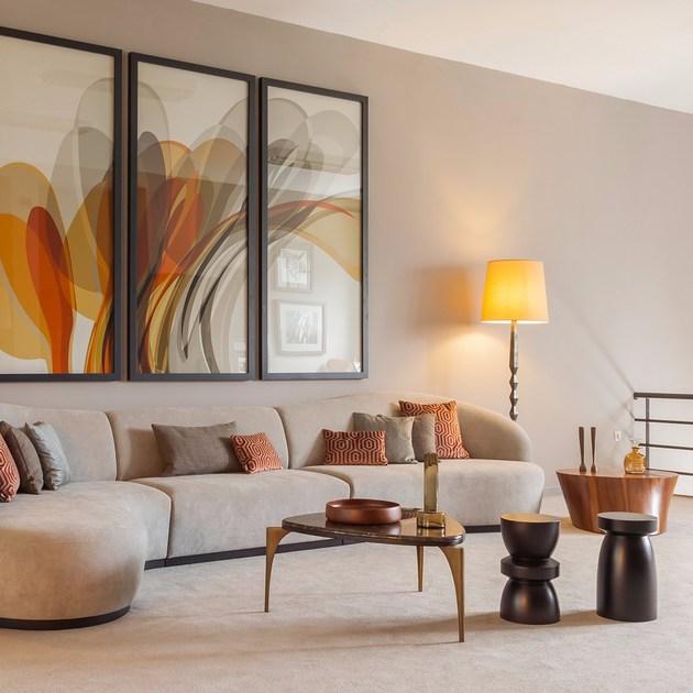 Hamilton Conte Paris Низкий круглый деревянный журнальный столик sun-id-1380958 - Вид №3