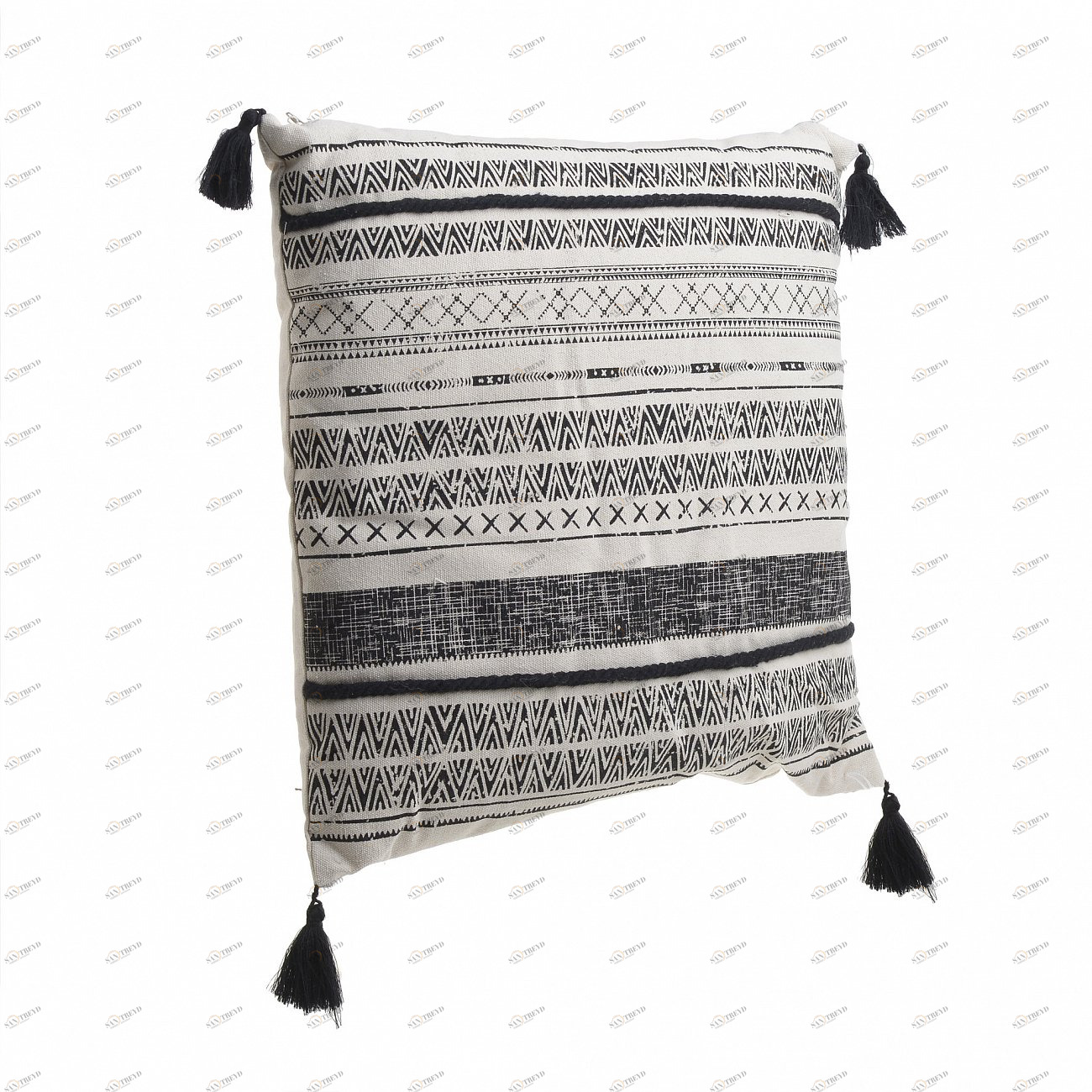 Подушка Dana TO4ROOMS ОРНАМЕНТ 214091 Черный;белый 