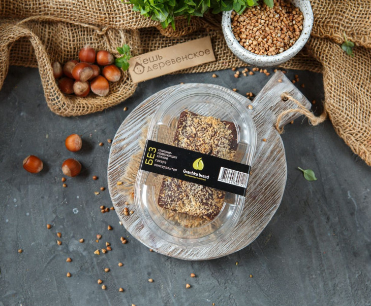 5317 Мини-десерт "Брауни из зеленой гречки" Вкусляндия  - Вид №2