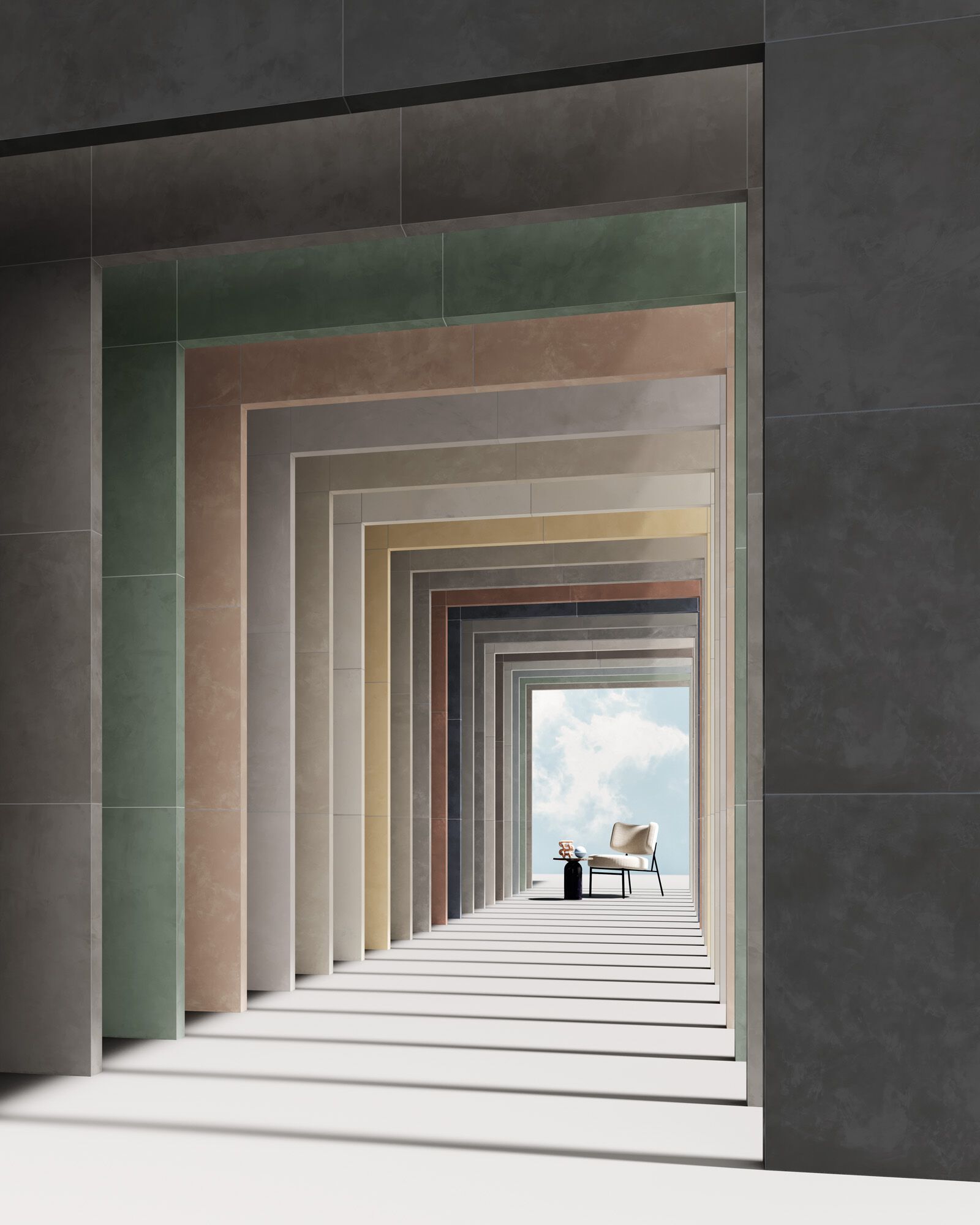 Пол / керамогранит с эффектом смолы Ceramiche Caesar Join ARCH-00118251 - Вид №24