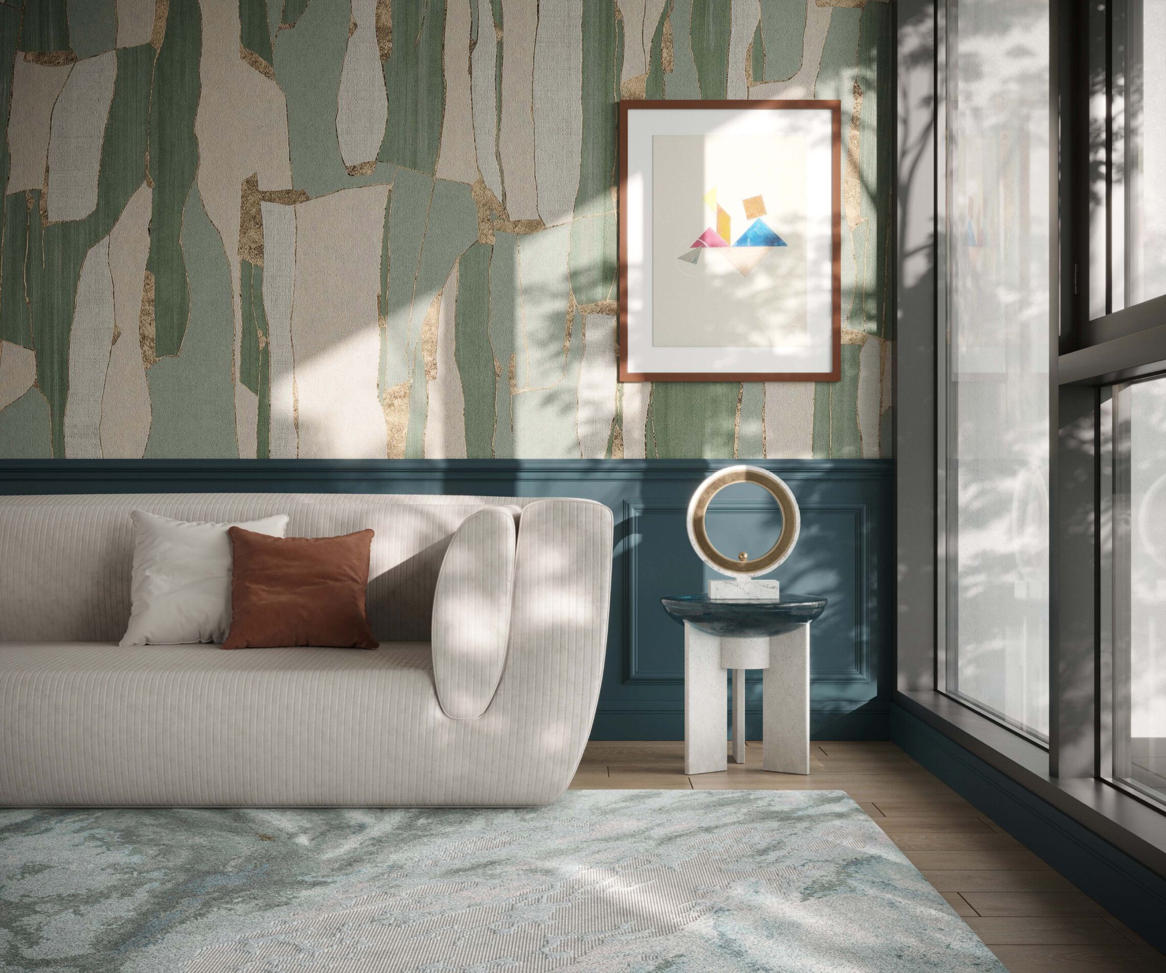 Прямоугольный ковер ручной работы Tapis Rouge Гималаи ARCH-00046394 - Вид №1