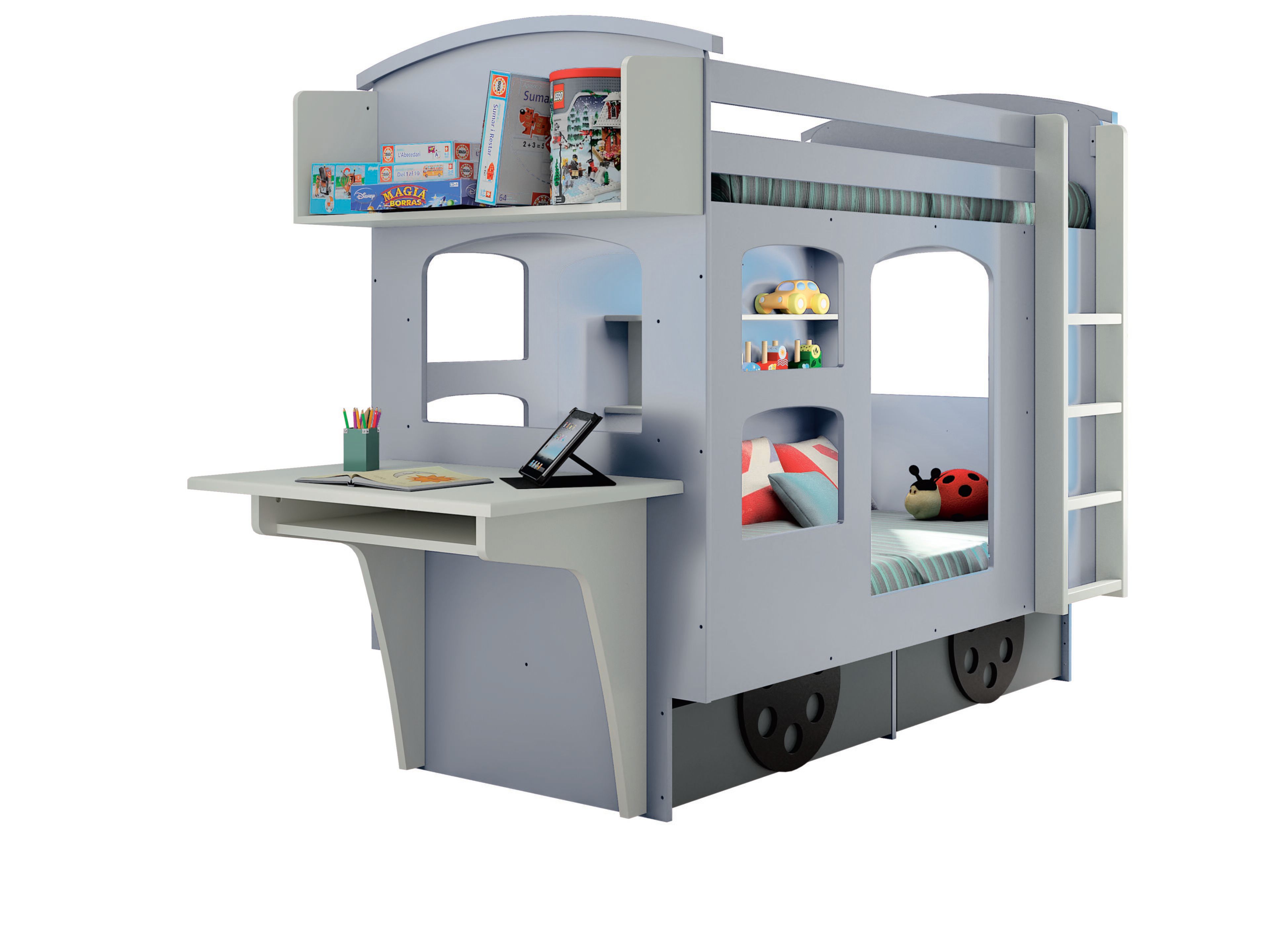 Двухъярусная кровать из МДФ Mathy by Bols УНИВЕРСАЛ ARCH-00153050 - Вид №1