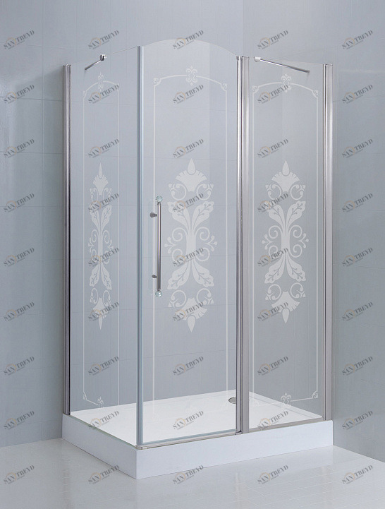 Душевой уголок CEZARES GIUBILEO-AH-11-100-CP-Cr-R