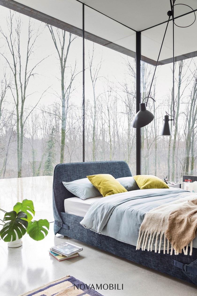 Novamobili Кровать двуспальная с обивкой sun-id-1413777 - Вид №2