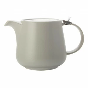 Чайник фарфоровый с ситечком серый 1,2 литра в упаковке "Оттенки" MAXWELL & WILLIAMS ОТТЕНКИ 00-3946784 Серый