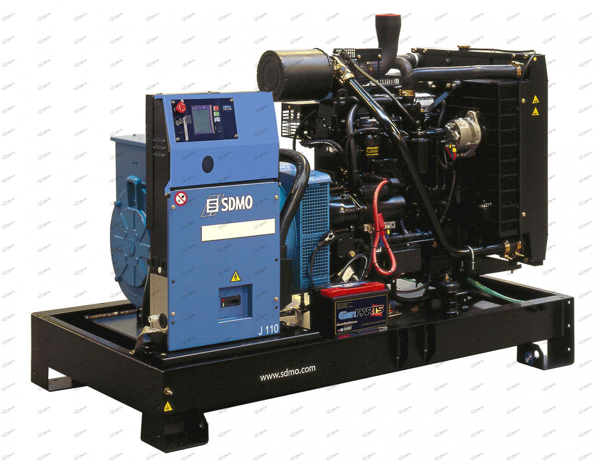 Дизельный генератор SDMO J110K с АВР sun-id-1032965