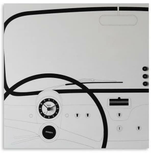 Designobject.it Часы из листового металла / шифер  It609