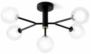 Miloox Потолочный светильник из боросиликатного стекла и металла Cosmo 1744.166