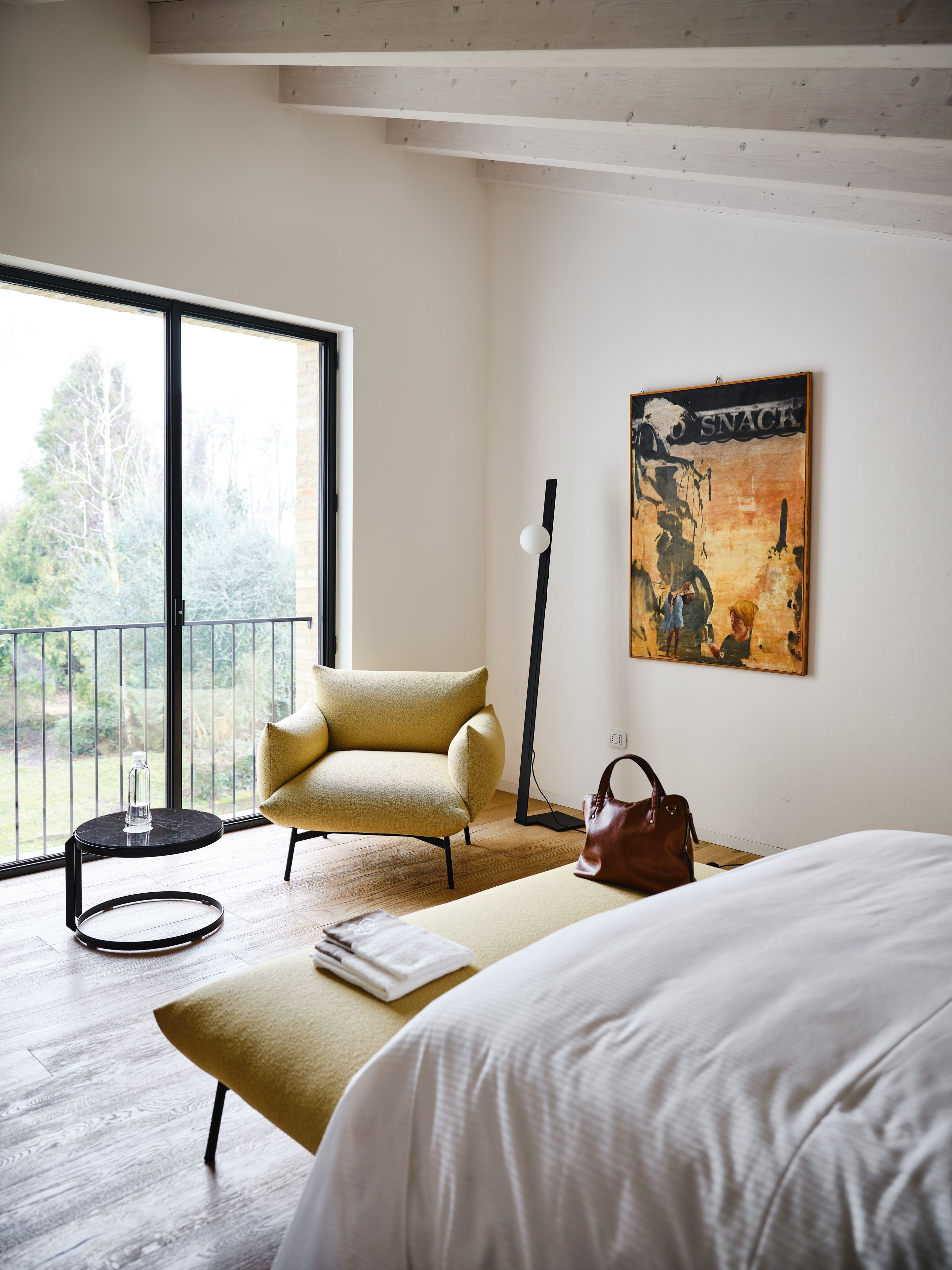 Тканевое кресло с подлокотниками Midj площадь ARCH-00063907 - Вид №5