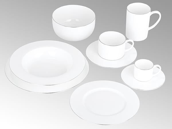 Фарфоровая круглая тарелка LAMBERT Serene ARCH-00091828 - Вид №1