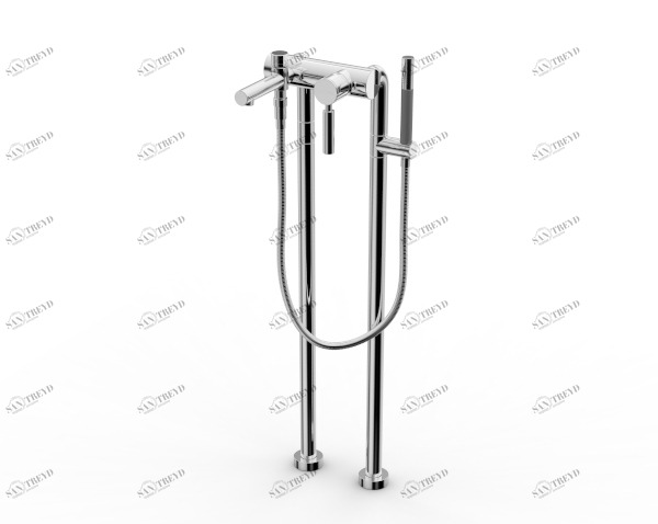 4703 GVE-110 Смеситель для ванны on tubes Zazzeri 4703GVE110