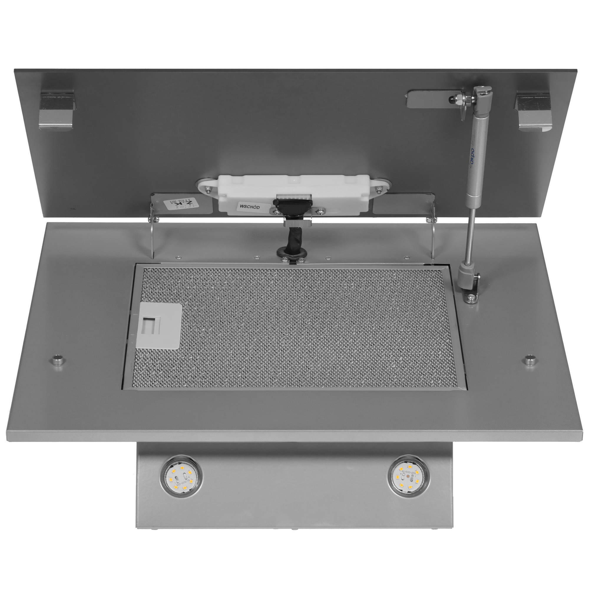 9951211 Вытяжка наклонная Akpo WK-11 Juno II серый/серый STDN-0144993 - Вид №7