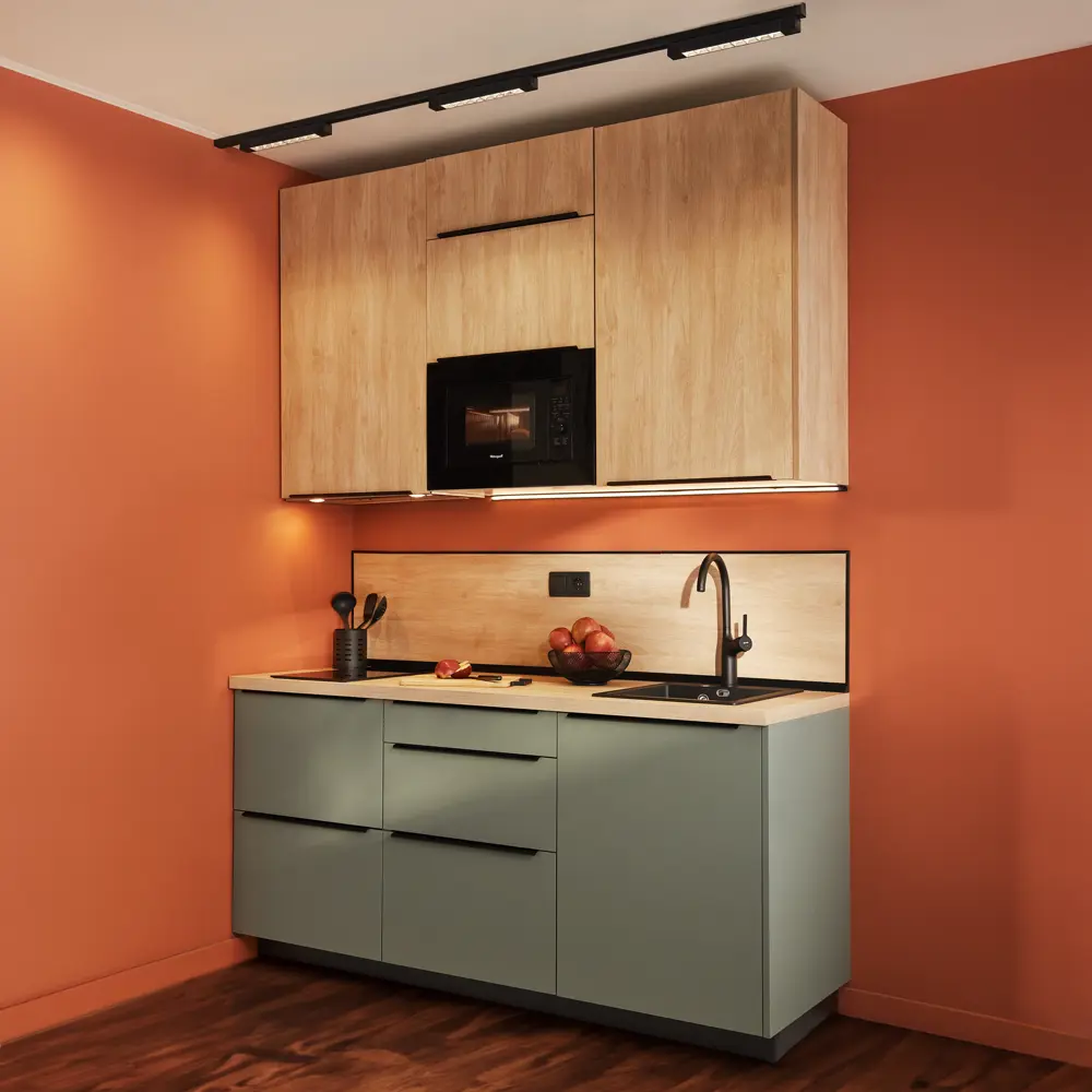 Фасад кухонный Сантьяго Delinia ID 29.7×102.1 см коричневый ЛДСП 82676488 STLM-0033780 - Вид №10