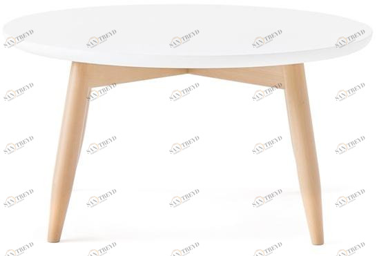 Billiani Круглый деревянный журнальный столик Spy 654