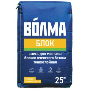 Клей для блоков Волма Блок 25 кг
