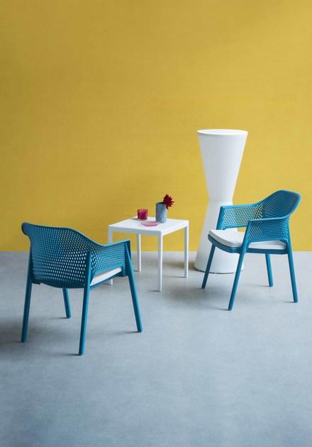 GABER Штабелируемый садовый стул из технополимера со встроенной подушкой Minush sun-id-1430495 - Вид №1