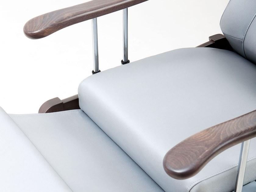 PIAVAL Эргономичное кресло из ткани с подставкой для ног Relax transfer | health & care 21-6/1 - Вид №5