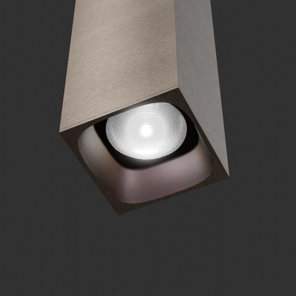 Алюминиевый потолочный светильник Amarcords Qube ARCH-00068804 - Вид №31