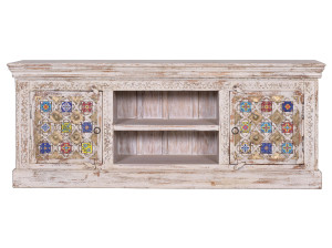 Шкаф для телевизора mango с распашными дверцами