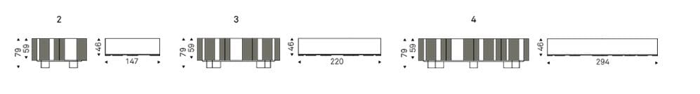 Шкаф с распашными дверями Cattelan italia AMSTERDAM ARCH-00007283 - Вид №2