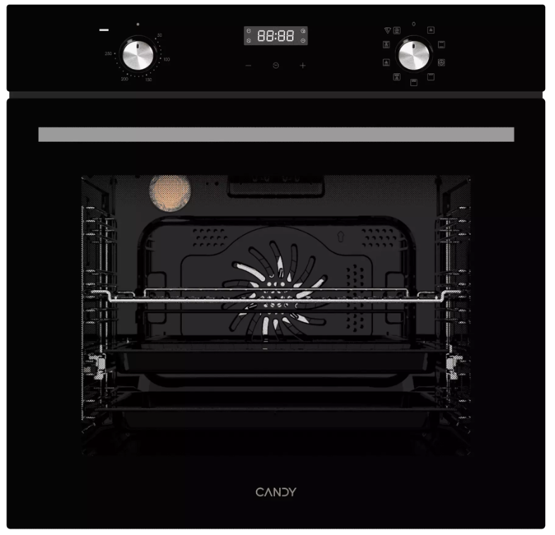 9296782 Электрический духовой шкаф CANDY COXP08LTSB черный STDN-0122129