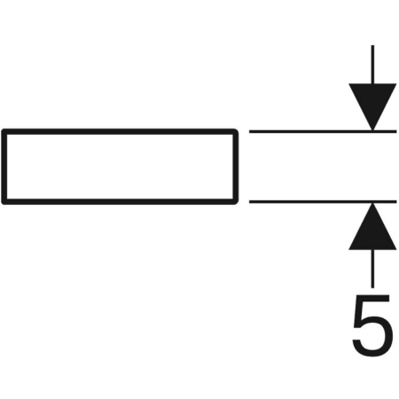 840337000 Настенная полка Geberit iCon Geberit  - Вид №20