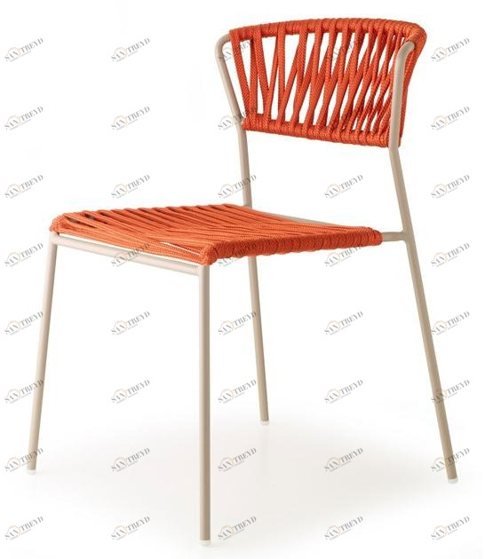 SCAB DESIGN Стул из стали и морской трос Lisa sun-id-1429928