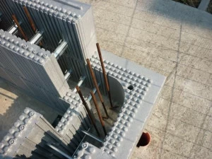 Bioisotherm Изоляционная опалубка остается в неопоре для железобетонных стен