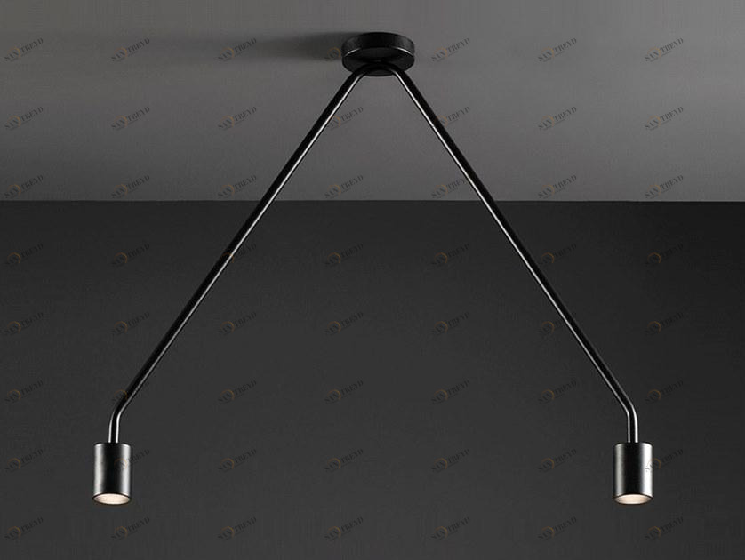 Urban Алюминиевый светодиодный потолочный светильник Caos 1714.20 - 22