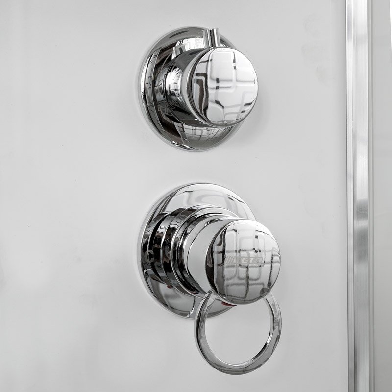 L 902 L с гидромассажем Душевая кабина DETO Серия L ЕМ2710 N LED - Вид №5